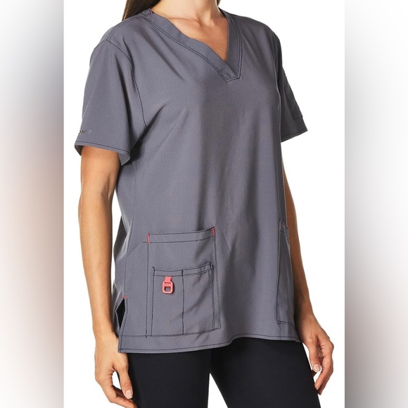 Carharrt Women’s V neck Scrub Top - Picture 1 of 4